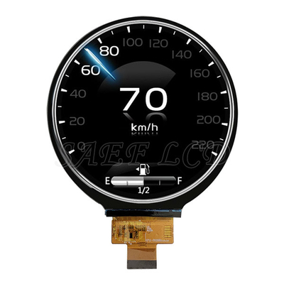 เครื่องจักรยานยนต์เกรด 4 นิ้ว 720 X 720 จุด กลม TFT LCD Display MIPI อินเตอร์เฟซ 1000nits