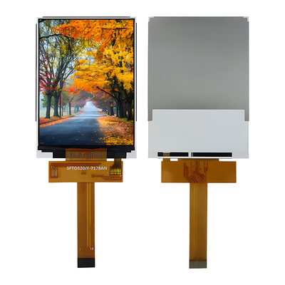 3.2 นิ้ว SPI TFT LCD Display 240*320 พิกเซล ZIF FPC 18 Pin ST7789V/ILI9341 ไดรเวอร์ IC