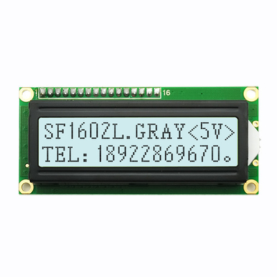 อินเทอร์เฟซ MPU อักขระที่กำหนดเอง LCD 16x2 5V พร้อมขั้วต่อพินส่วนหัว