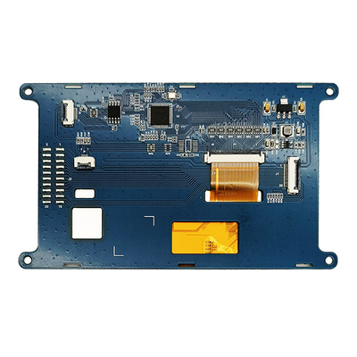 SPI Serial Interface จอแสดงผล TFT LCD ขนาด 5 นิ้ว 800x480 Dots IPS Automotive Grade