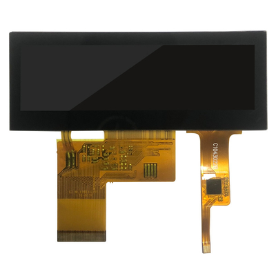 480x128 โมดูล RGB TFT LCD ขนาด 3.9 นิ้วพร้อมหน้าจอสัมผัสแบบ Capacitive 40 Pin