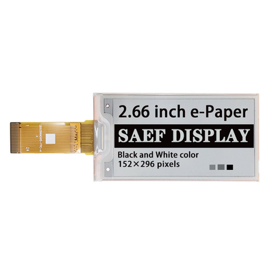 ป้ายราคา 2.66 นิ้วโหมดสะท้อนแสง ESL Display 152x296 Dot Resolution