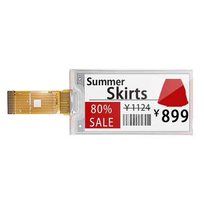 2.66 นิ้ว 3 สี E Ink Panel, SPI Interface Electronic Paper Display