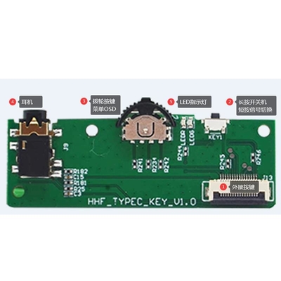 โมดูลควบคุมจอแสดงผล HDMI TFT LCD ขนาด 15.6 นิ้วพร้อมฟังก์ชัน TYPE C ในตัว