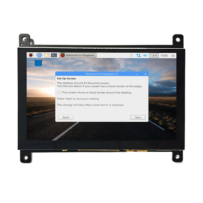 รองรับ HDMI กับ Raspberry Pi4 5 นิ้ว TFT LCD Display 800x480 Dots พร้อม CTP