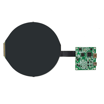 HDMI เข้ากันได้กับ Raspberry Pi4 5 นิ้วรอบจอแสดงผล LCD 1080x1080 CTP