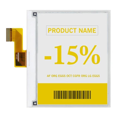 400x300 จุด 4.2 นิ้ว สติก 3 สี E-Ink Screen E-Paper Label พลังงานต่ําสุด E-Paper