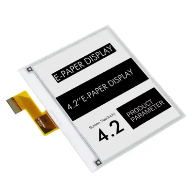 400x300 จุด 4.2 นิ้ว สติก 3 สี E-Ink Screen E-Paper Label พลังงานต่ําสุด E-Paper