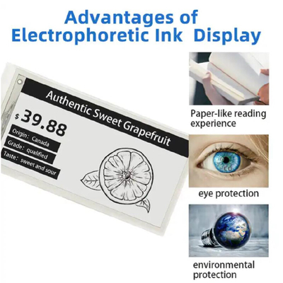 เร็ว Refresh Eink 2.9 นิ้ว ความละเอียด 296x128 ดํา ขาว สีแดง E-Ink E-paper Display Module