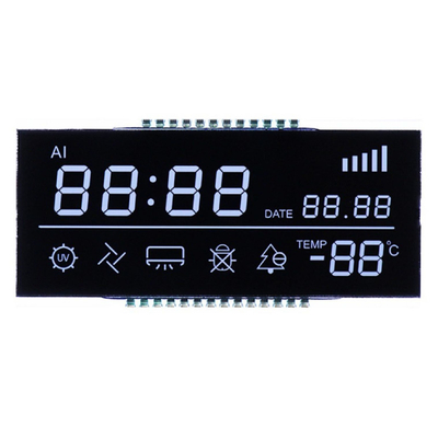 พานีล LCD TN ที่กําหนดเอง, Meter LCD ด้วยความแรงดัน, ปัจจุบัน, อุณหภูมิ, ตัวอักษร / ภาคพลังงาน