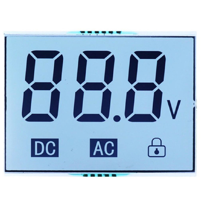 7 ภาคจอ LCD, 4 หลัก 8 หลัก 7 ภาคจอ LCD, จอ LCD Monochrome, จอ LCD เลข