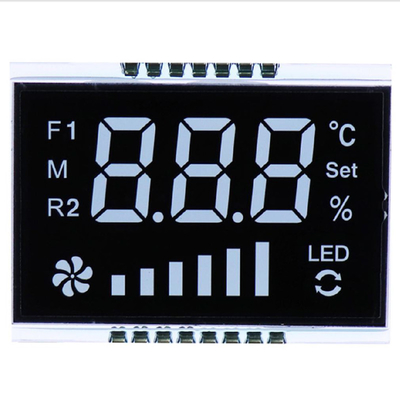 พานีล LCD TN ที่กําหนดเอง, Meter LCD ด้วยความแรงดัน, ปัจจุบัน, อุณหภูมิ, ตัวอักษร / ภาคพลังงาน