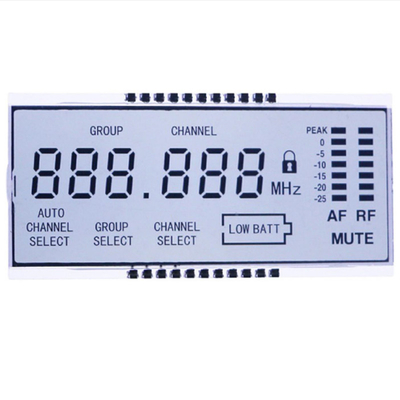 พานีล LCD TN ที่กําหนดเอง, Meter LCD ด้วยความแรงดัน, ปัจจุบัน, อุณหภูมิ, ตัวอักษร / ภาคพลังงาน