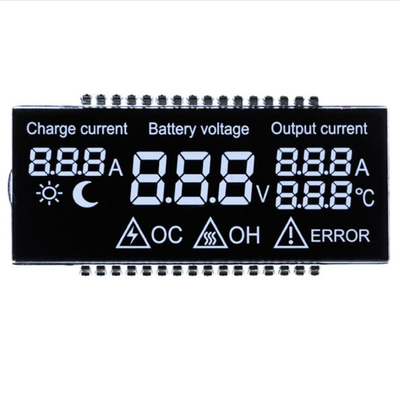 พานีล LCD TN ที่กําหนดเอง, Meter LCD ด้วยความแรงดัน, ปัจจุบัน, อุณหภูมิ, ตัวอักษร / ภาคพลังงาน