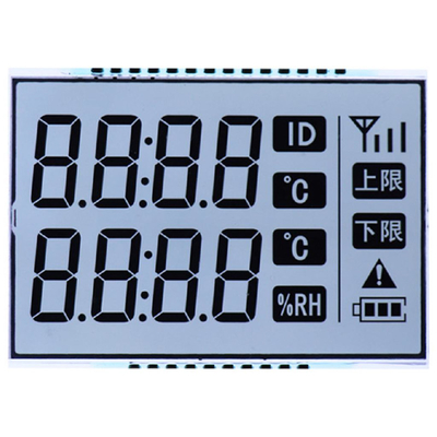 พานีล LCD TN ที่กําหนดเอง, Meter LCD ด้วยความแรงดัน, ปัจจุบัน, อุณหภูมิ, ตัวอักษร / ภาคพลังงาน