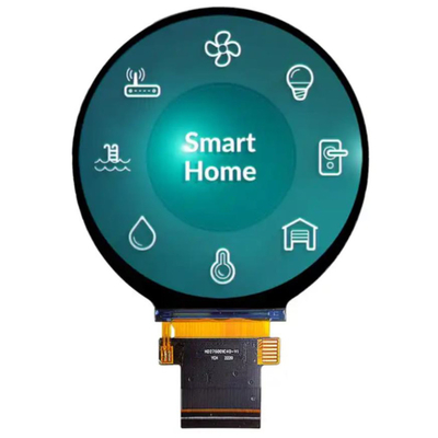 2.8 นิ้ว 480x480 โมดูลจอ LCD TFT รอบที่มี Tst -30 °C ถึง 80 °C และ 40pin ST7701S SPI RGB Interface