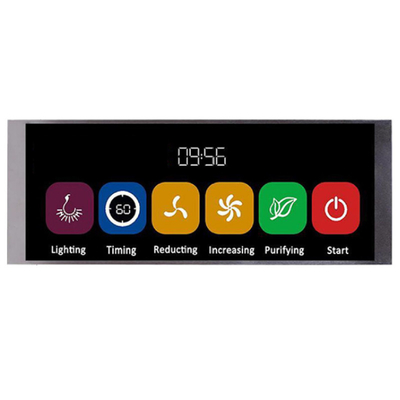 6.86 นิ้ว สตริปบาร์ อินเทลเลนท์ LCD 480×1280 ด็อต LVDS/MIPI IPS HD Industrial Control โฆษณาจอ