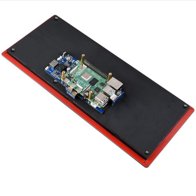 สตริปบาร์ LCD ขนาด 12.3 นิ้ว เครื่องจักรยานยนต์ พร้อม CTP, HDMI อินเตอร์เฟซ รองรับ Raspberry Pi, Windows, Jetson Nano