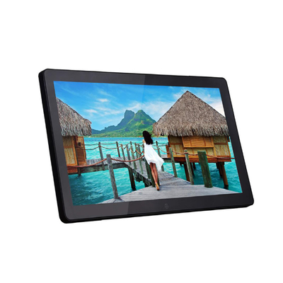 12.1 นิ้วติดผนัง All In One Touch Screen Wifi แอนดรอยด์ แท็บเล็ต PC ด้วย Rj45 Poe
