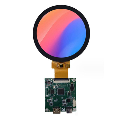 เครื่องจักรยานยนต์เกรด 4 นิ้ว 720 X 720 จุด กลม TFT LCD Display MIPI อินเตอร์เฟซ 1000nits