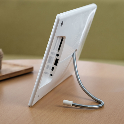 10กรอบภาพดิจิตอล WiFi ขนาด.1 นิ้ว หน้าจอ IPS ขนาด 1280x800 รูปและวิดีโอหมุนอัตโนมัติ