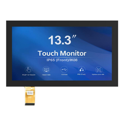หน้าจอสัมผัสขนาดจุ IPS TFT LCD Screen 13.3 นิ้ว FHD EDP Display