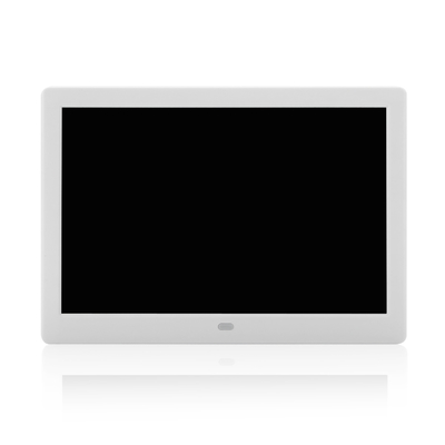 ตกติดผนัง 10.1 นิ้ว กรอบภาพดิจิตอล 1280x800 IPS Screen การหมุนภาพและวิดีโออัตโนมัติ