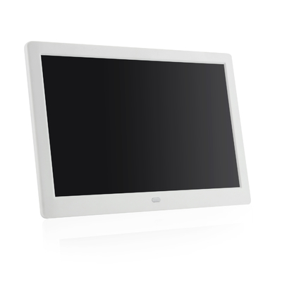 ตกติดผนัง 10.1 นิ้ว กรอบภาพดิจิตอล 1280x800 IPS Screen การหมุนภาพและวิดีโออัตโนมัติ