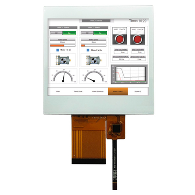 3.5&quot; TFT LCD Touch Screen Display RGB 320x240 Landscape 54 Pin พร้อมจอสัมผัสความจุ