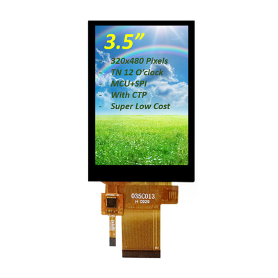 3.5 นิ้ว TFT LCD Display With ILI9488 MCU Interface, 3.5 นิ้ว พานีลสัมผัสจุจุจุ