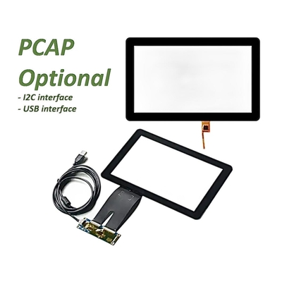 7 นิ้ว TFT LCD Display อุณหภูมิที่กว้าง RGB 1024x600 50pins HMI Screen