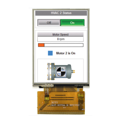 โมดูลจอ LCD TFT ขนาด 2.4 &quot; นิ้ว 240x320 RGB MCU SPI อินเตอร์เฟซด้วยจอสัมผัส