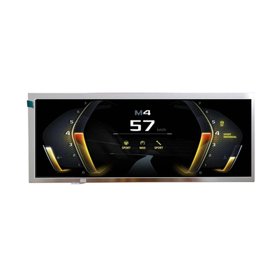 12.3 Inch Bar Type Automotive Capacitive Touchscreen TFT LCD Display 1920x720 จุด อินเตอร์เฟซ LVDS
