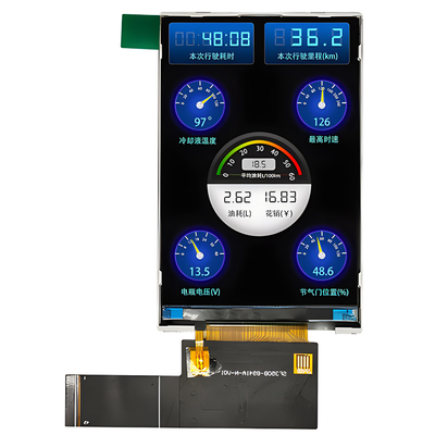 3.5 &quot;นิ้วโมดูลจอแสดงผลTFT LCD 320x480 HVGA IPSเต็มมุมมองที่มีRGB/MCU/SPIอินเตอร์เฟซTFT Lcdโมดูลการแสดงผล