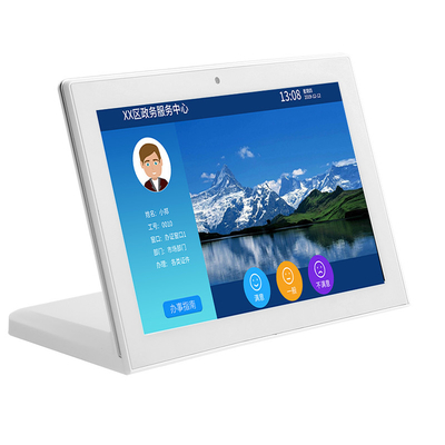 เครื่องเขียน Android Tablet PC แบบ L Portrait 10.1 นิ้ว RK3568 จอจอสัมผัส ระบบสั่งซื้อ POS