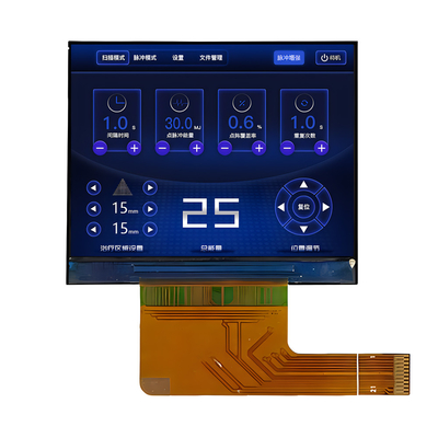 2 นิ้ว IPS TFT โมดูลจอ LCD 480x360 จุด มุม MIPI / RGB