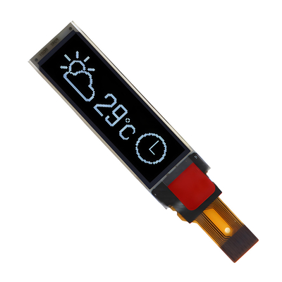 0.87 นิ้ว โมดูลจอ OLED สลับ 128x32 พิกเซล อินเตอร์เฟซ I2C สีขาว/สีฟ้า