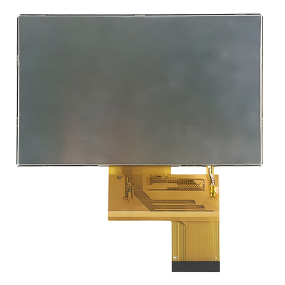 4โมดูล LCD IPS TFT แบบสัมผัสแบบต้านทานขนาด.3 นิ้ว ด้วยความละเอียด 480x272 พิกเซล และอินเตอร์เฟซ RGB
