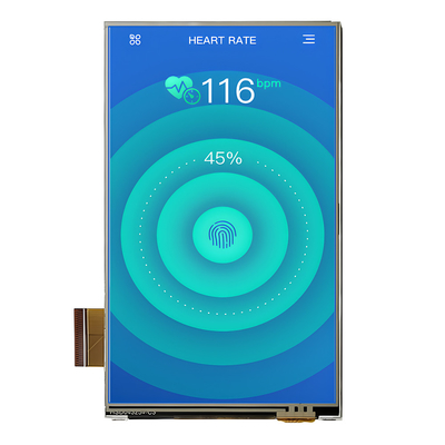 4.3 นิ้ว 480X800 IPS TFT LCD Display Portrait Type 4.3 นิ้ว RGB อินเตอร์เฟซ TFT Screen