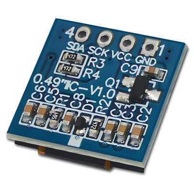 0จอ OLED กราฟฟิก ขนาด.49 นิ้ว พร้อม 4 ไฮเดอร์พิน SSD1315 รองรับอินเตอร์เฟซ I2C