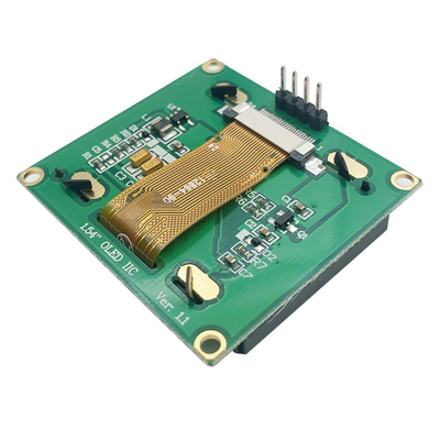 1.54 นิ้ว อินเตอร์เฟซ I2C SSD1309 จอแกรฟิก OLED มีพื้นที่ทํางาน 35.06 x 17.52 มม ความละเอียด 128x64
