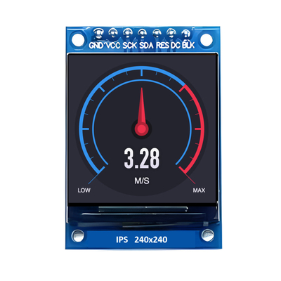 1.3&quot; 1.33 นิ้ว TFT LCD Display 240x240 พิกเซล SPI Serial Peripheral Interface Driver