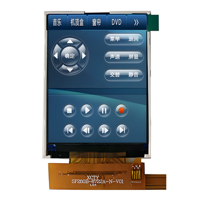 2.8 นิ้ว TFT LCD Display ผู้ผลิต จีน 240x320 จุด TN SPI Serial Interface