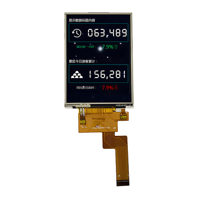 2.4 นิ้ว ความสว่างสูง 800 นิต IPS TFT Display 240x320 ดอท มาตริกซ์ โมดูล