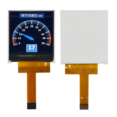 1.44 นิ้ว หน้าจอ LCD TFT ขนาดเล็ก 128x128 พิกเซล อินเตอร์เฟซ SPI ZIF FPC Connection