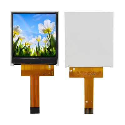 1.44 นิ้ว หน้าจอ LCD TFT ขนาดเล็ก 128x128 พิกเซล อินเตอร์เฟซ SPI ZIF FPC Connection
