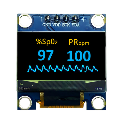 0.96 นิ้ว OLED Display Board Module 12864 128X64 IIC I2C Driver 4 ปิน สําหรับ Raspberry Pi Arduino