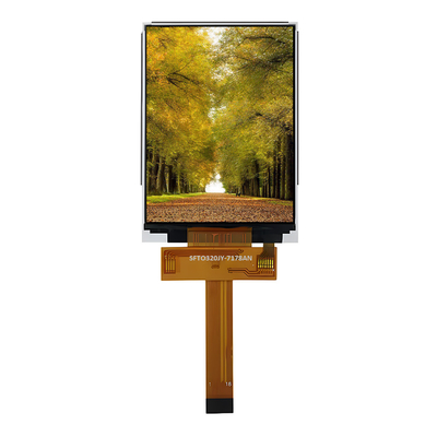 3.2 นิ้ว SPI TFT LCD Display 240*320 พิกเซล ZIF FPC 18 Pin ST7789V/ILI9341 ไดรเวอร์ IC