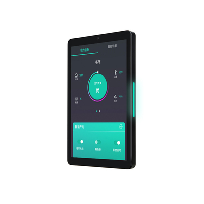 PC แท็บเล็ตสมาร์ท Android ขนาด 8 นิ้วติดผนัง พร้อมการสนับสนุน Zigbee POE RS 485