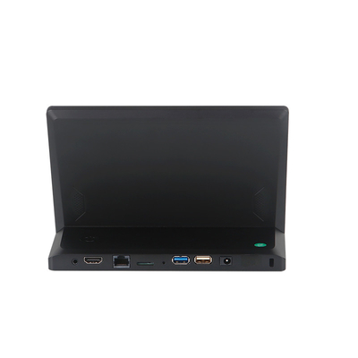 มอนิเตอร์จอสัมผัส 8 นิ้ว ขนาด 1280x800 Android 11 รูปทรง L พร้อมพอร์ต HDMI RJ45